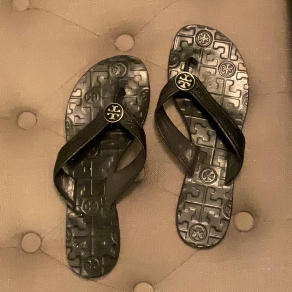 Tory Burch Geometric Pattern Sandals